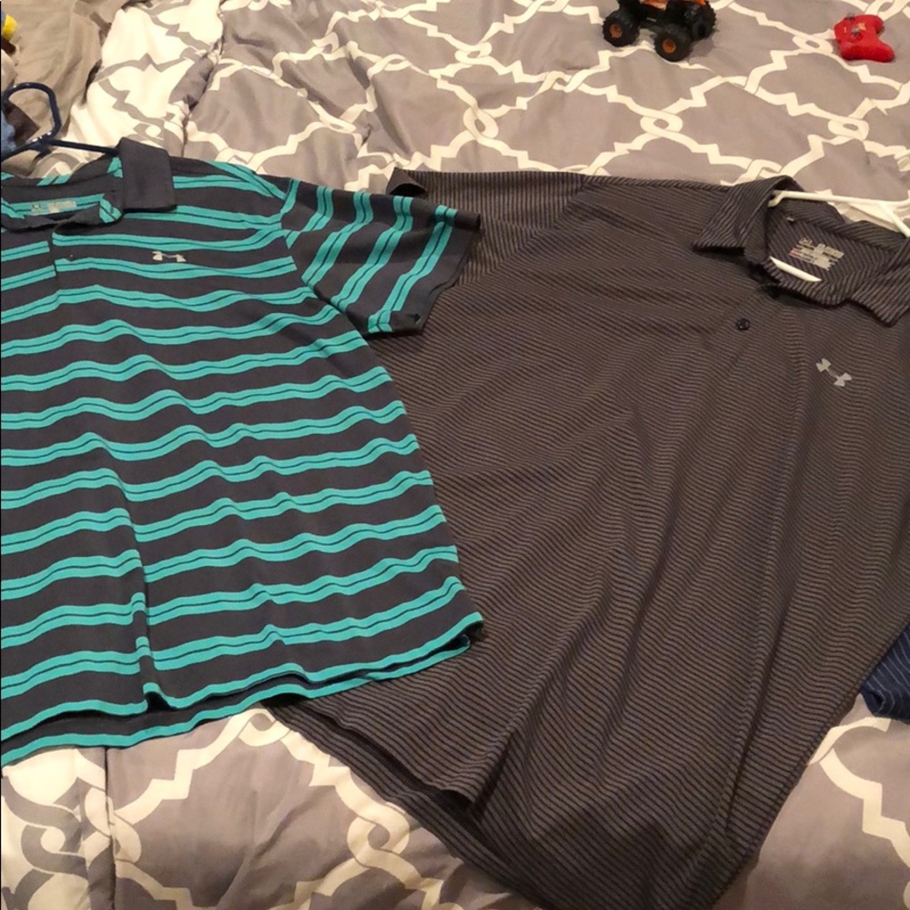 Under Armour men’s polo lot